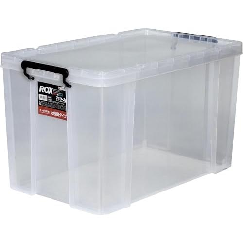 天馬 耐久性に特化した収納ボックス 日本製 防災 ロックス 740-3L クリアケース コンテナボッ...