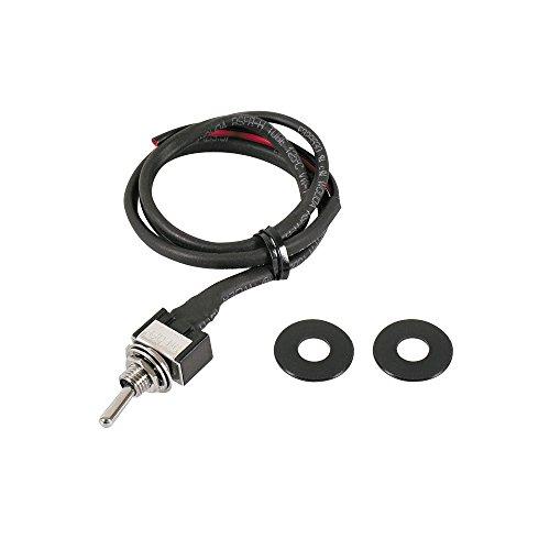 エーモン(amon) ミニトグルスイッチ ON-OFF DC12V・5A コード450mm 3201