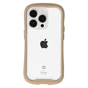 iFace Reflection iPhone 14 Pro ケース クリア 強化ガラス (ベージュ)【アイフェイス アイフォン14pro 用 iphone14プロ 用 カバー 韓国 耐衝撃 透明