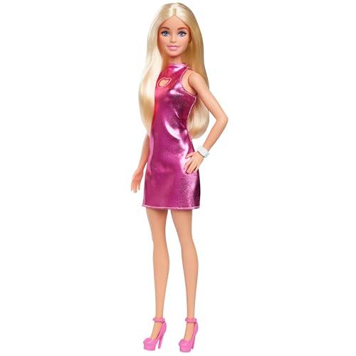 バービー(Barbie) ファッショニスタ ピンクシャイニードレス きせかえ人形・ハウス バービー人...