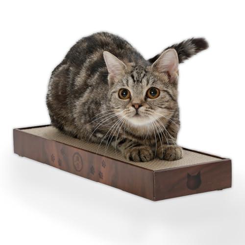 猫壱 バリバリパッド スリム 爪研ぎ ダークブラウン