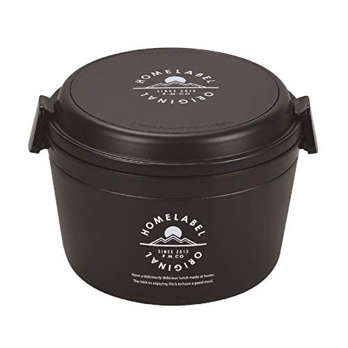 パール金属 保温 どんぶり ランチジャー 1060ml お弁当 ブラック ホームレーベル HB-47...