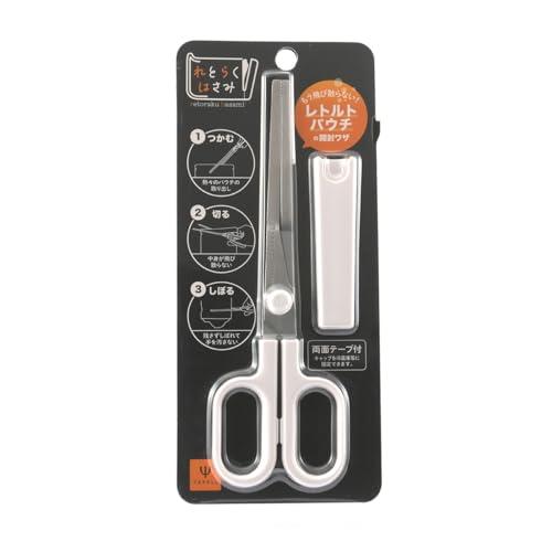 ヤクセル れとらくはさみ 多機能 キッチンバサミ トング レトルト パウチ 離乳食 洗剤 シャンプー...