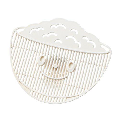 曙産業 米研ぎ 水切り ストッパー ホワイト 日本製 フック式 米ピタクリップ PM-472