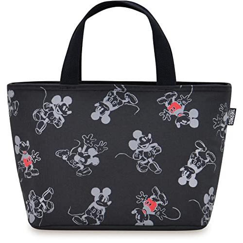 サーモス 保冷ランチバッグ 4L ミッキー ブラック RFF-004DS BK