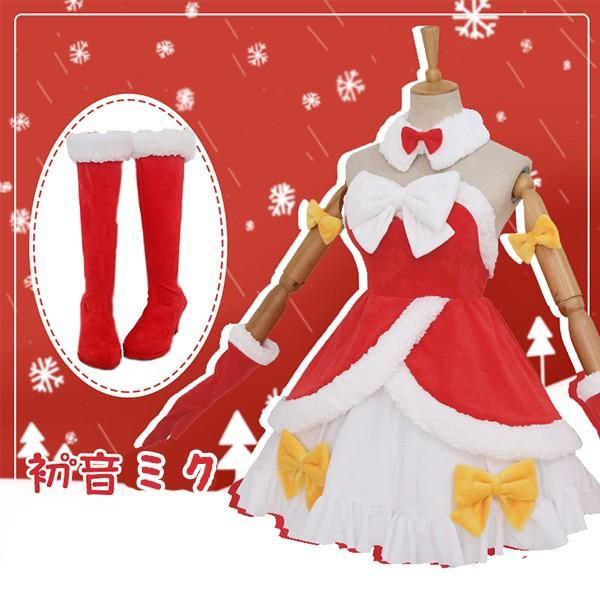 初音ミク VOCALOID SPMフィギュア 初音ミク クリスマス2022　サンタ服 コスプレ衣装 ...