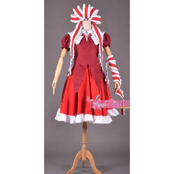 コスプレ衣装 東方Project コスプレ衣装 鍵山雛 コスプレ衣装 ウィッグ 靴