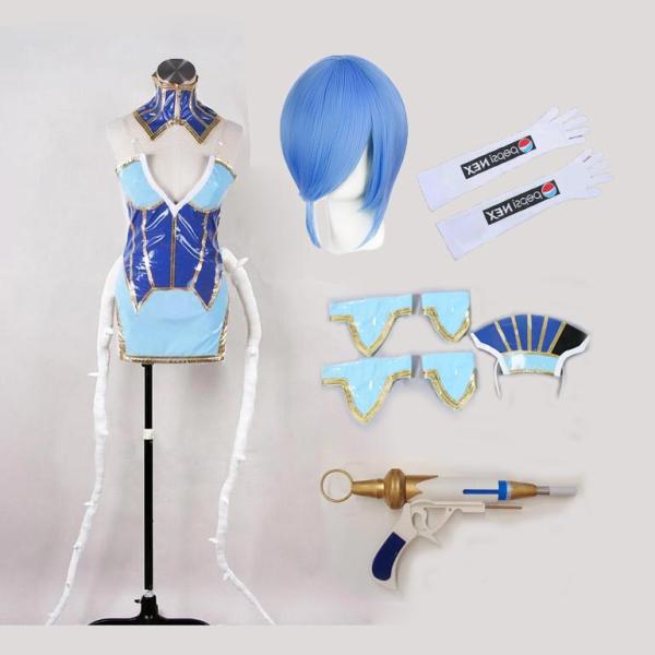 コスプレ衣装+ウィッグ+道具TIGER&amp;BUNNYブルーローズ カリーナ・ライル bh001c0