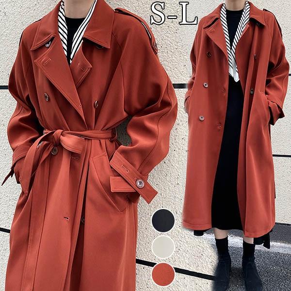トレンチコート レディース 小柄 スプリング 着やせ 大きいサイズ トレンチ 春 アウター  秋服 ...