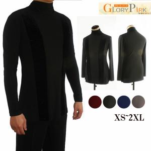 S~2XL 春夏 男性社交ダンス衣装 競技着 半袖 メンズ ラテンダンス用