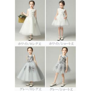 子供ドレス 120 夏 サマーワンピース プリ...の詳細画像1