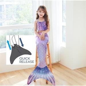 キッズ 子供水着 人魚姫 ビキニ水着 セパレー...の詳細画像4
