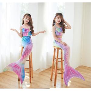 キッズ 子供水着 人魚姫 ビキニ水着 セパレー...の詳細画像5