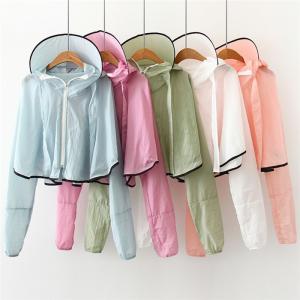 レディース ラッシュガード 長袖 パーカー 指...の詳細画像1
