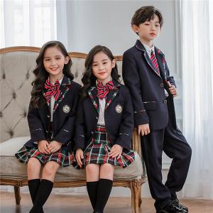 学生服 4点セット 卒業式 入学式 女の子 男の子 ジュニアスーツ 110~180 制服 キッズ 子供スーツ 小学生 中学生 七五三 韓国風｜fullgrace