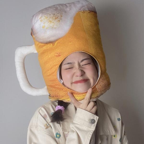 パーティーグッズ ビール 帽子 コスプレ 面白グッズ 可愛い 余興 ハロウィン コスプレ なりきり ...