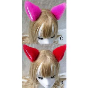 【21色】高さ9cm 狐 犬 猫 耳 アニマル...の詳細画像3