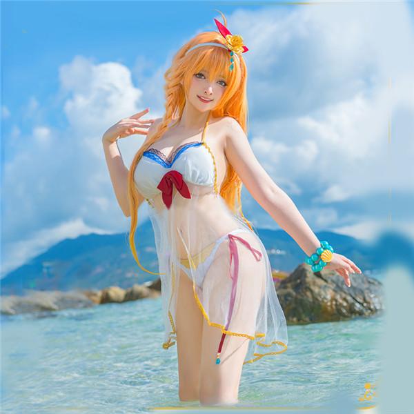 コスプレ衣装 コスプレ 水着 プリンセスコネクト！Re:Dive  ユースティアナ・フォン・アストラ...