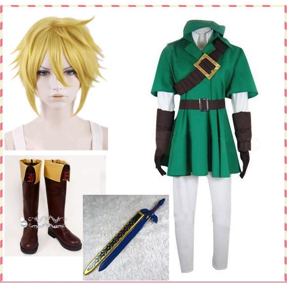 スカイウォードソード リンク コスプレ衣装 ゼルダの伝説 スカイウォードソード リンク コスプレ衣装