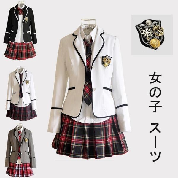 【S~XL】卒業式 スーツ 学生服 スーツ パンツスーツ スカートスーツ ジュニア フォーマル 子供...
