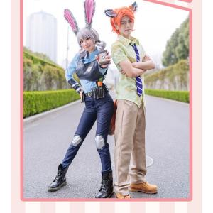 胸鎧付き コスプレ衣装 ズートピア Zooto...の詳細画像1