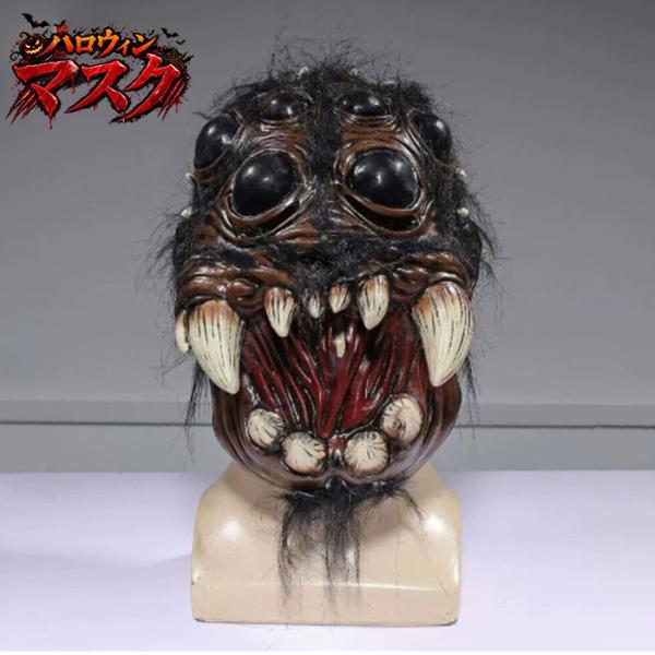 ハロウィン マスク 蜘蛛 スパイダー 怪物 モンスター ホラー 仮面 フルフェイス かぶりもの 怖い...
