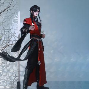 天官賜福 魅影暗衣  鬼王 花城  コスプレ衣装  フルセット  仮装   大人用  文化祭 イベント パーティ 演劇 舞台 学芸会｜fullgrace