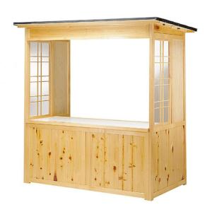 屋台 大型サイズ テント屋根付き 商品ショーケース 陳列 販売台 車輪