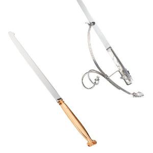 ウェディングケーキナイフ スタンドオプション wedding cake 高級レストラン 厨房用品 日...