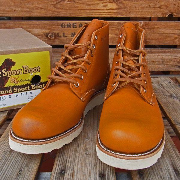 レッドウィング クラシックワーク ラウンドトゥ ブーツ ゴールドラセットセコイア RED WING ...