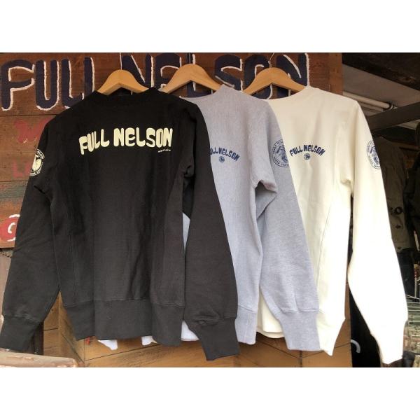 FULLNELSON ORIGINALロゴ クルーネックスウェット