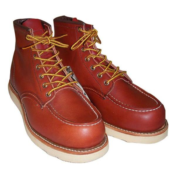 レッドウイングRED WING  CLASSIC MOC BOOTS （オロ・ラセット 赤茶）