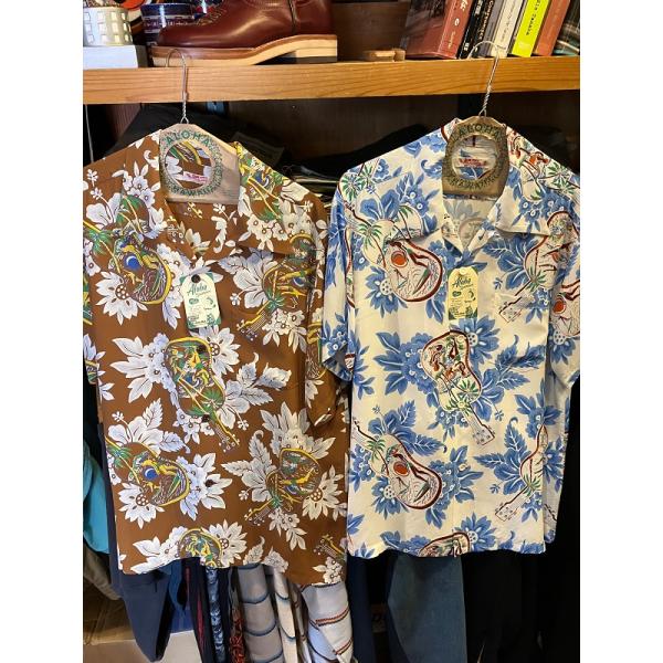 SUNSURF RAYON HAWAIIAN SHIRT “UKULELE MELODY”