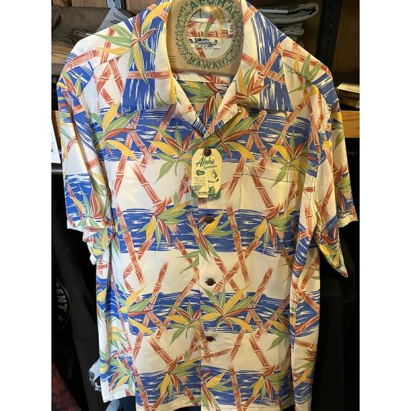 SUNSURF RAYON HAWAIIAN SHIRT “BAMBOO GRASSLANDS”