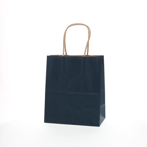 HEIKO 紙袋 25チャームバッグ 25CB 21-12 未晒 紺C 50枚入