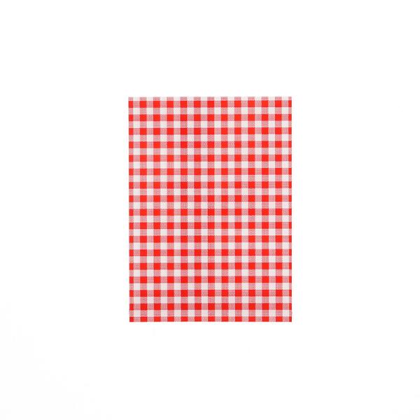 HEIKO 紙袋 柄小袋 ストレートタイプ 36才 ギンガムミニ 赤 400枚入