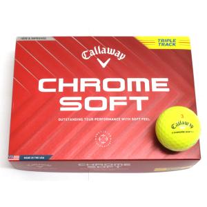 ※値下げ キャロウェイ クロムツアー トリプルトラック イエロー 2ダースセット CHROME TOUR X トリプル・トラック イエロー ボール