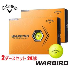 新品★キャロウェイ★ウォーバード WARBIRD ボール★2023★イエロー★2箱★24球★2ダース★日本正規品