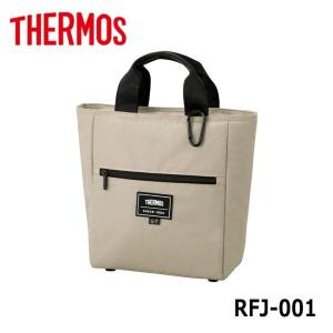 新品★サーモス★THERMOS★RFJ-001 保冷ラウンドトートバッグ★容量 5.8Ｌ★カラビナ付き★撥水加工★【BE】ベージュ