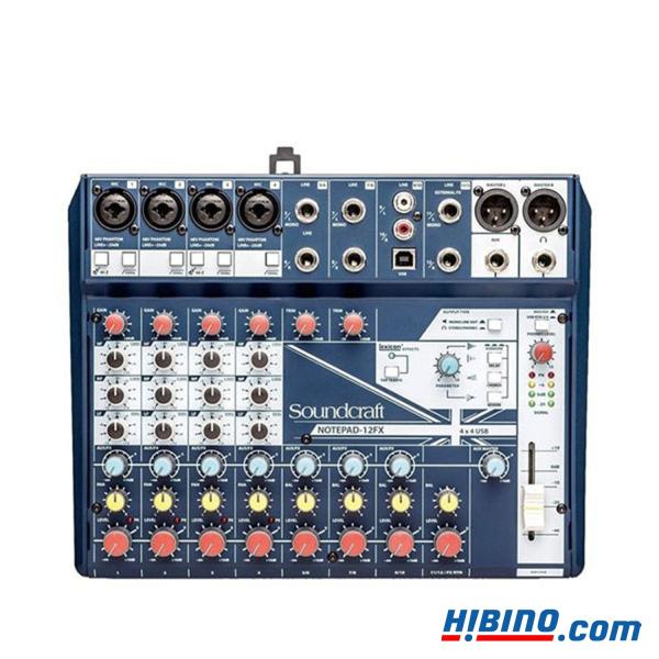 Soundcraft Notepad-12FX アナログミキサー/USBオーディオインターフェース ...