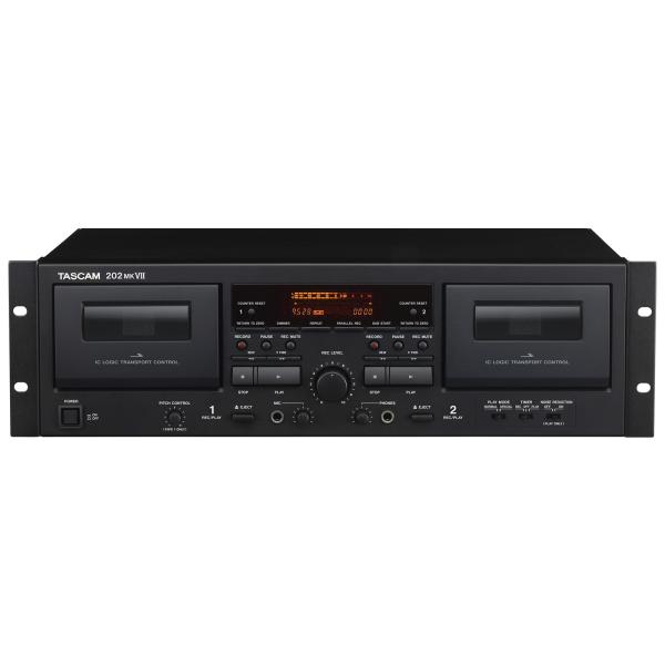 TASCAM 202MK7 202MKVII カセットレコーダー カセットデッキ ダブルカセット カ...