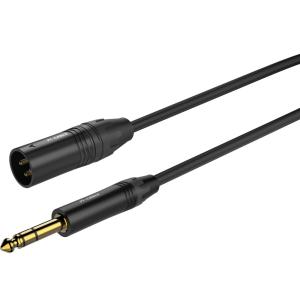 音響のプロ「ヒビノ」監修 XLRオス-TRS オーディオケーブル FT-CABLE 3m | バランス接続 バランスケーブル キャノン オス TRSフォン 三極フォン オーディオ DTM｜Hibino.com ストア(ヒビノ公式)
