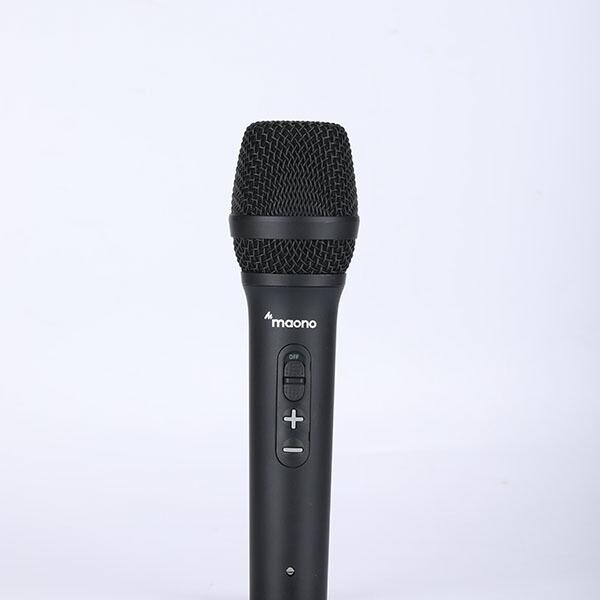 MAONO AU-HD300 USBマイク|スイッチ付 ハンドマイク ダイナミックマイク ライブ イ...