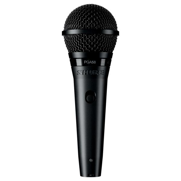Shure PGA58-XLR-J ダイナミックマイク | PGA58 XLRマイクケーブル付属 単...