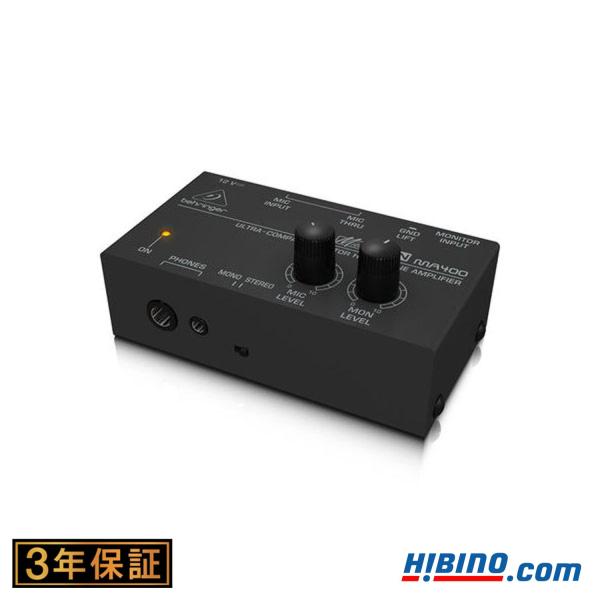 BEHRINGER ベリンガーMA400 MICROMON モニター ヘッドホンアンプ | ステージ...