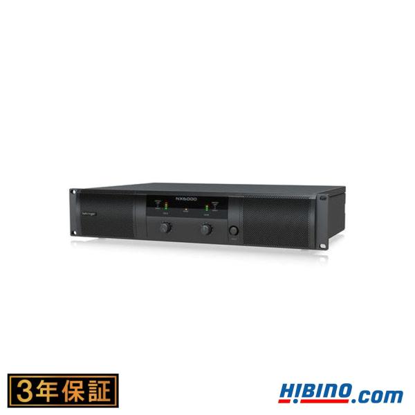 BEHRINGER  NX6000 ステレオ・パワーアンプ | 国内正規品 安心の3年保証