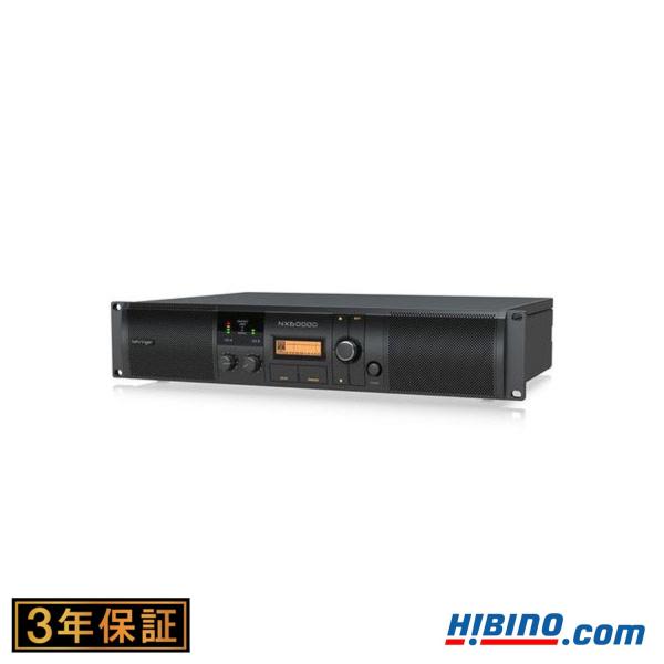 BEHRINGER  NX6000D ステレオ・パワーアンプ | 国内正規品 安心の3年保証