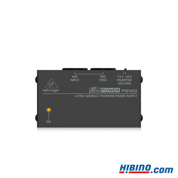BEHRINGER ベリンガー PS400 MICROPOWER ファンタム電源 | 国内正規品 安...