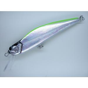 ハンドメイドミノー ホロアルミ アマゴ F75mm 4.5g 1点物