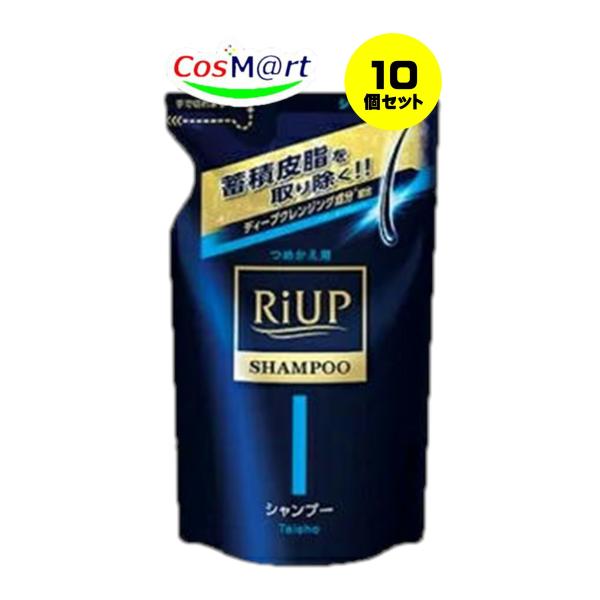 【10個セット】リアップ　スカルプシャンプー　詰め替え用 350mL (4987306058736-...